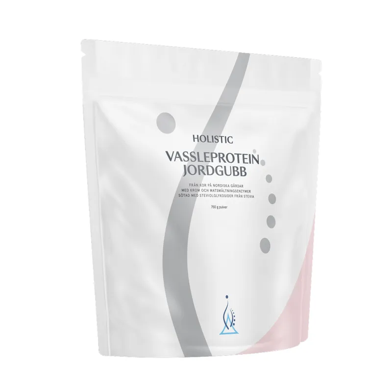 Bild 1 för Holistic Vassleprotein Jordgubb 750 g