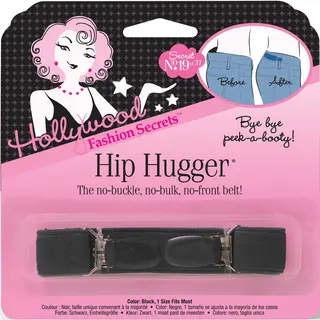 Produktfoto för Hollywood Fashion Secrets Hip Hugger Black Black
