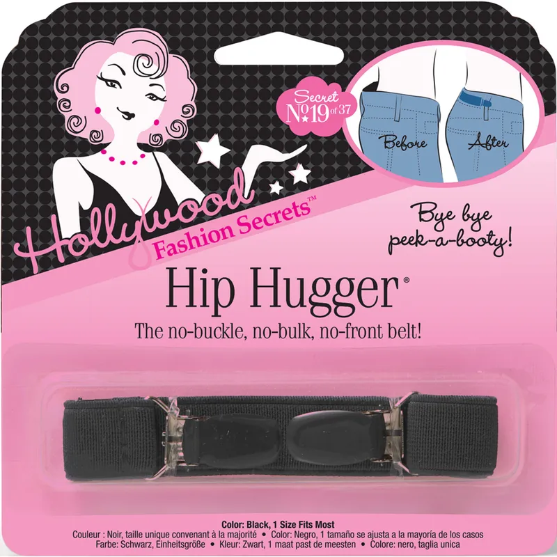 Bild 2 för Hollywood Fashion Secrets Hip Hugger Black Black