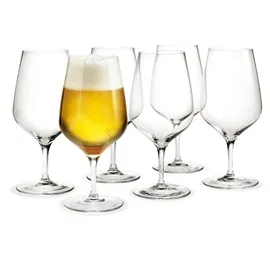 Alternativ bild 0 för Holmegaard Cabernet Ölglas 64 cl 6 st, Klar
