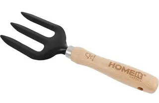 Produktfoto för HOME it GARDEN Växtgaffel i trä FSC m. svart finish