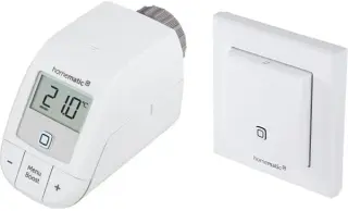 Produktfoto för Homematic IP HMIP-ETRV-B, RF, 868,3 MHz, Vit, M30 x 1.5, IP20, Digital