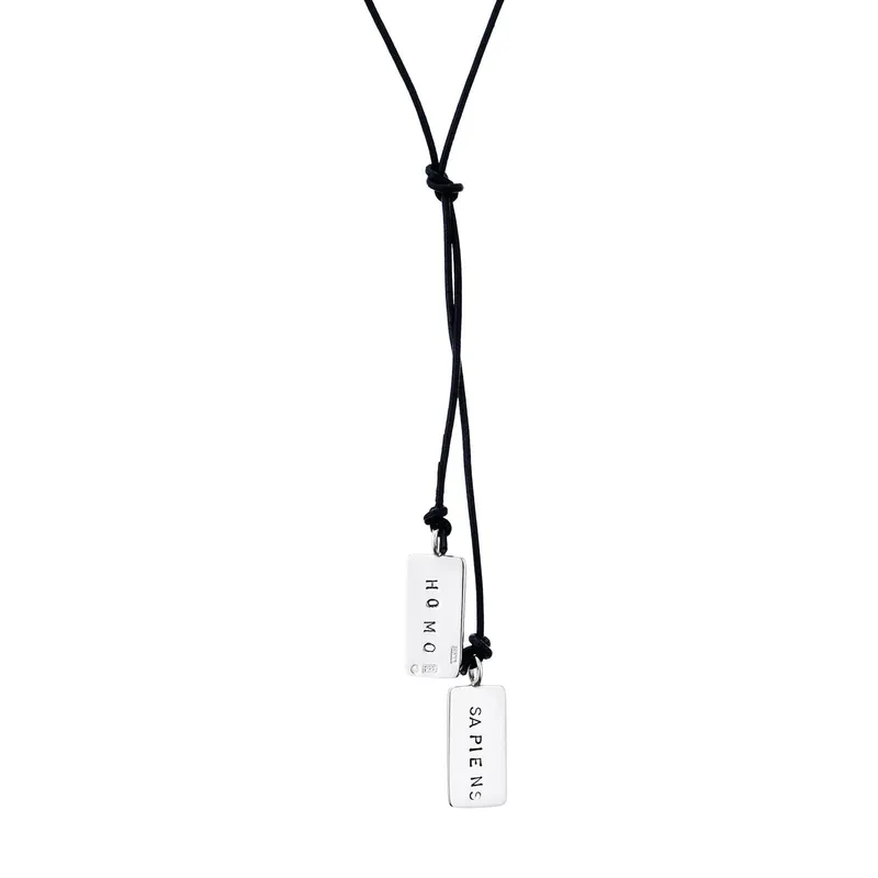Alternativ bild 0 för Homo Sapiens Halsband Silver