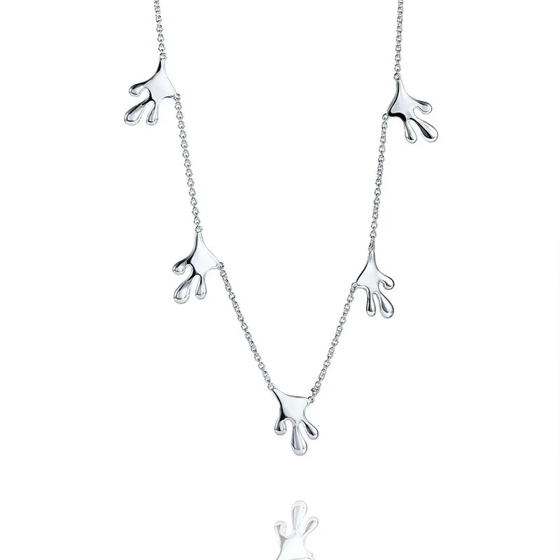 Alternativ bild 0 för Honey Halsband Silver 40-45 cm
