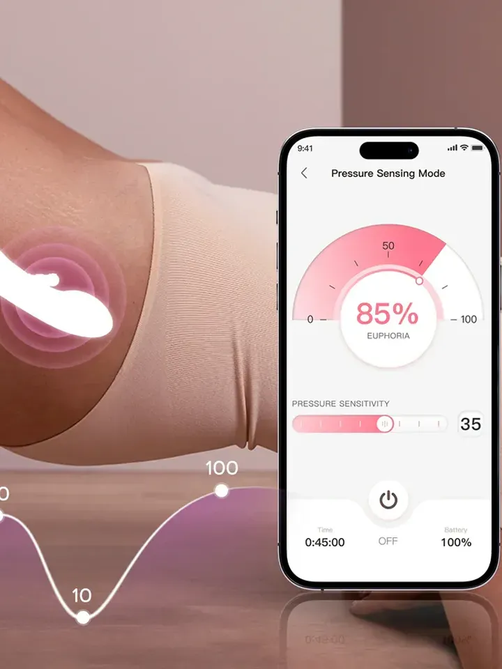 Bild 2 för HoneyPlayBox: Tempo, App-Controlled Tapping G-Spot Vibrator