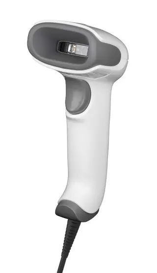 Produktfoto för Honeywell Voyager XP 1470g Handheld Barcode Scanner White USB Kit (Scanner / Flexible Stand / USB Cable)
