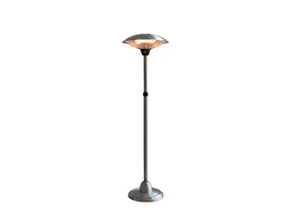 Produktfoto för HORTUS Terrassevarmer gulvmodel med teleskop 900/1200/2100 W, HA, sølv (211-372)