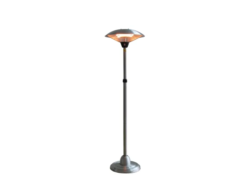 Alternativ bild 0 för HORTUS Terrassevarmer gulvmodel med teleskop 900/1200/2100 W, HA, sølv (211-372)