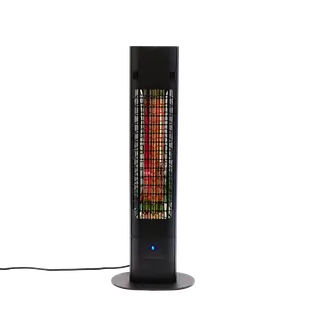 Produktfoto för HORTUS Terrassvärmare golvmodell 1800W - H: 90 cm m/soft touch och fjärrkontroll (211-413)