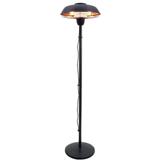 Produktfoto för HORTUS terrassvärmare golvmodell HA, 900/2100W svart (211-412)