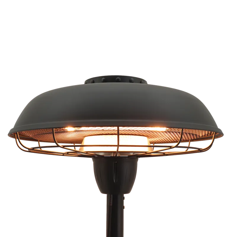 Bild 2 för HORTUS terrassvärmare golvmodell HA, 900/2100W svart (211-412)