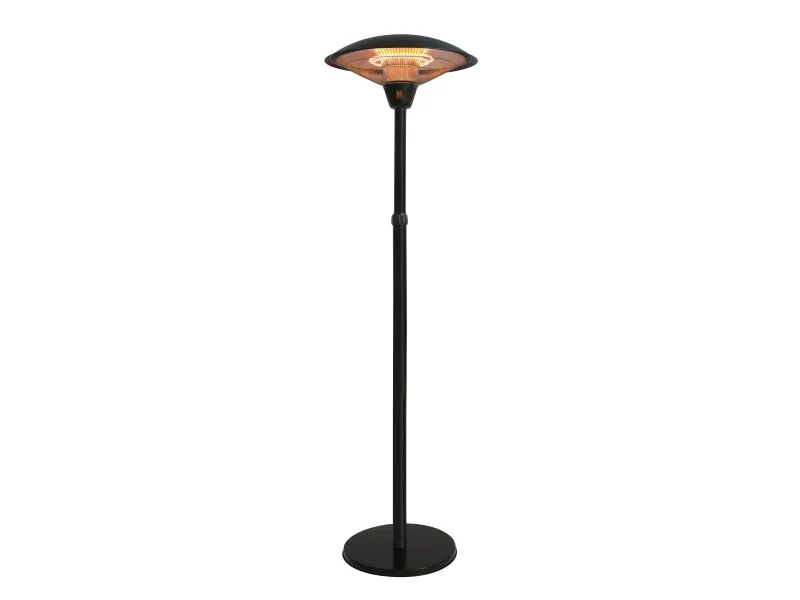 Alternativ bild 0 för HORTUS terrassvärmare golvmodell med teleskop 900/1200/2100 W, HA, svart (211-371)
