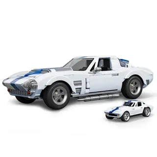 Produktfoto för Hot Wheels Brick Shop Elite Series Corvette Sport