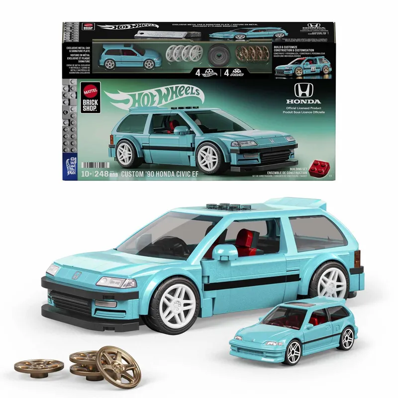 Bild 1 för Hot Wheels Brick Shop Speed Series Honda