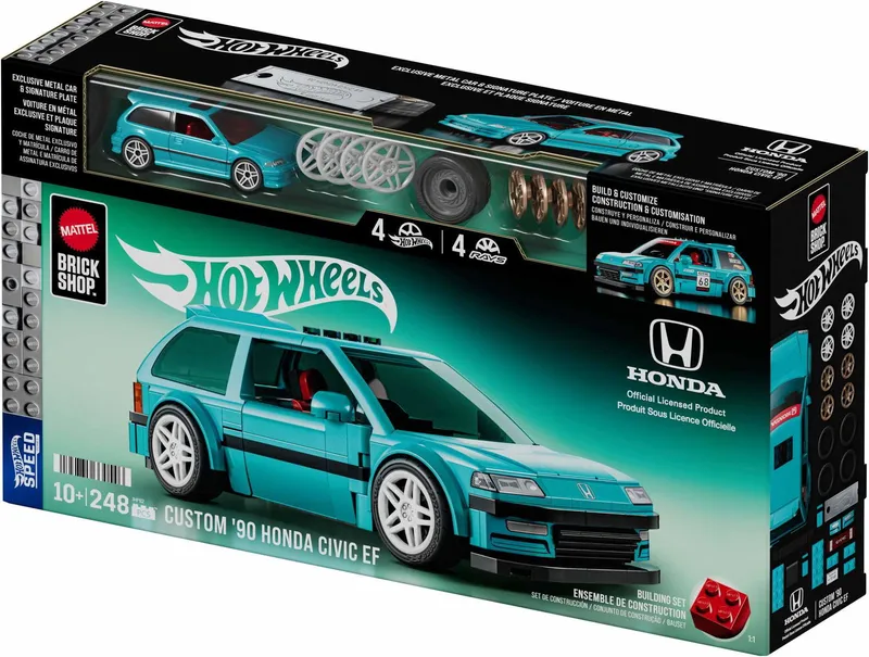 Bild 2 för Hot Wheels Brick Shop Speed Series Honda