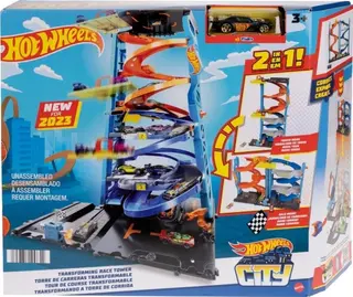 Produktfoto för Hot Wheels City Transforming Race Tower