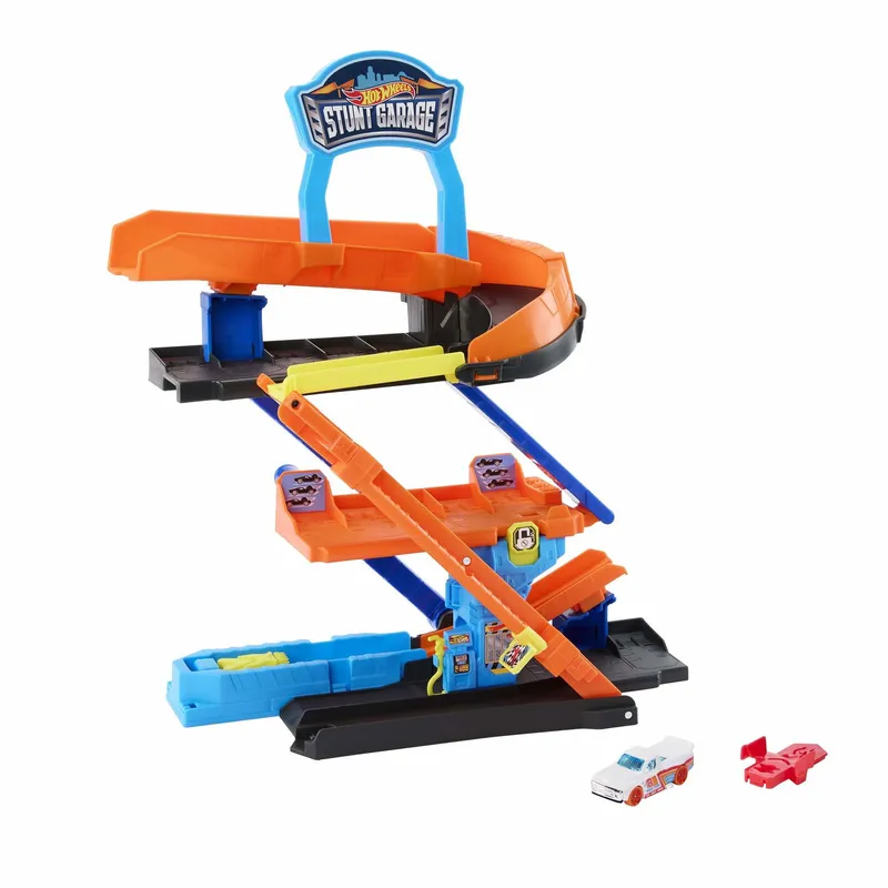 Bild 1 för Hot Wheels City Transforming Stunt Garage