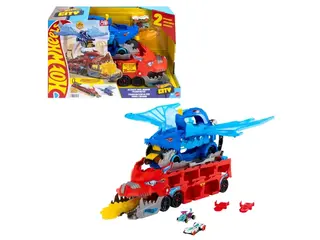 Produktfoto för Hot Wheels City Ultimate Dual Dragon Hauler
