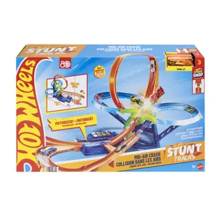 Produktfoto för Hot Wheels Stunt Tracks Big Air Crash