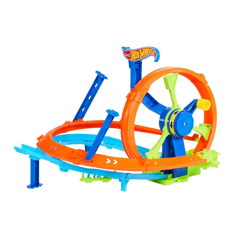 Bild 2 för Hot Wheels Stunt Tracks Rapid Launch & Loop