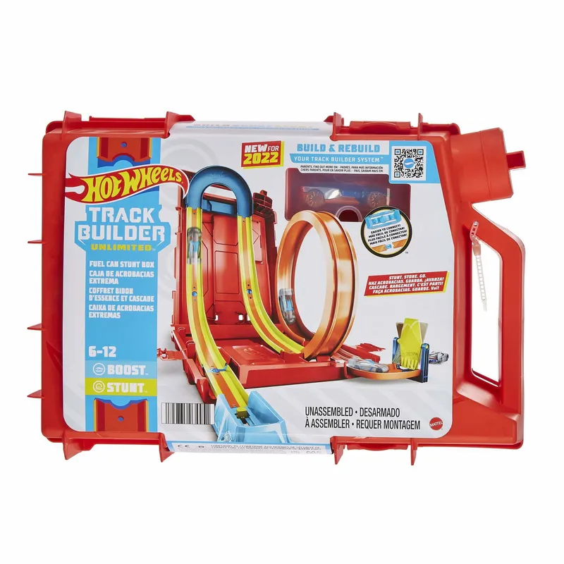 Bild 2 för Hot Wheels Track Builder Fuel Can Stunt Box