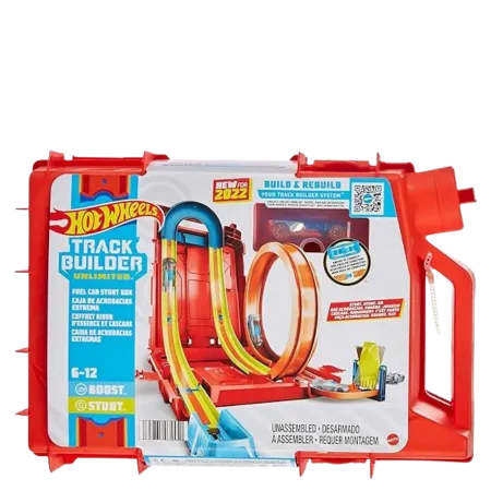 Bild 2 för Hot Wheels Track Builder Fuel Can Stunt Box