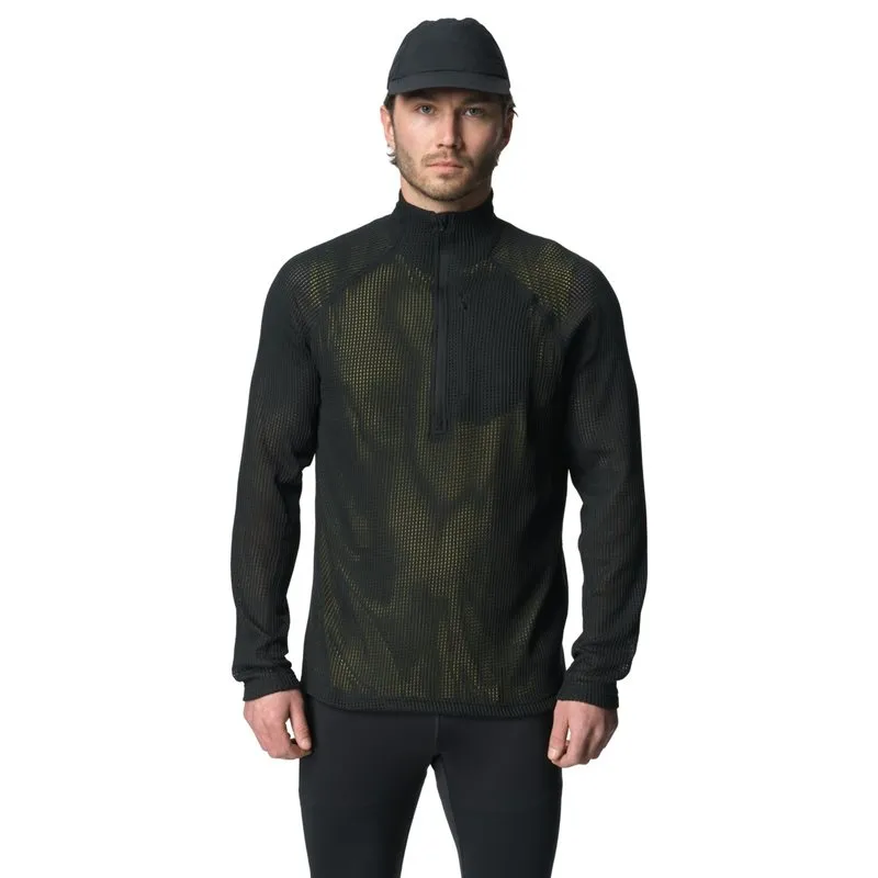 Bild 2 för Houdini M's Pace Flow Half Zip, True Black, S