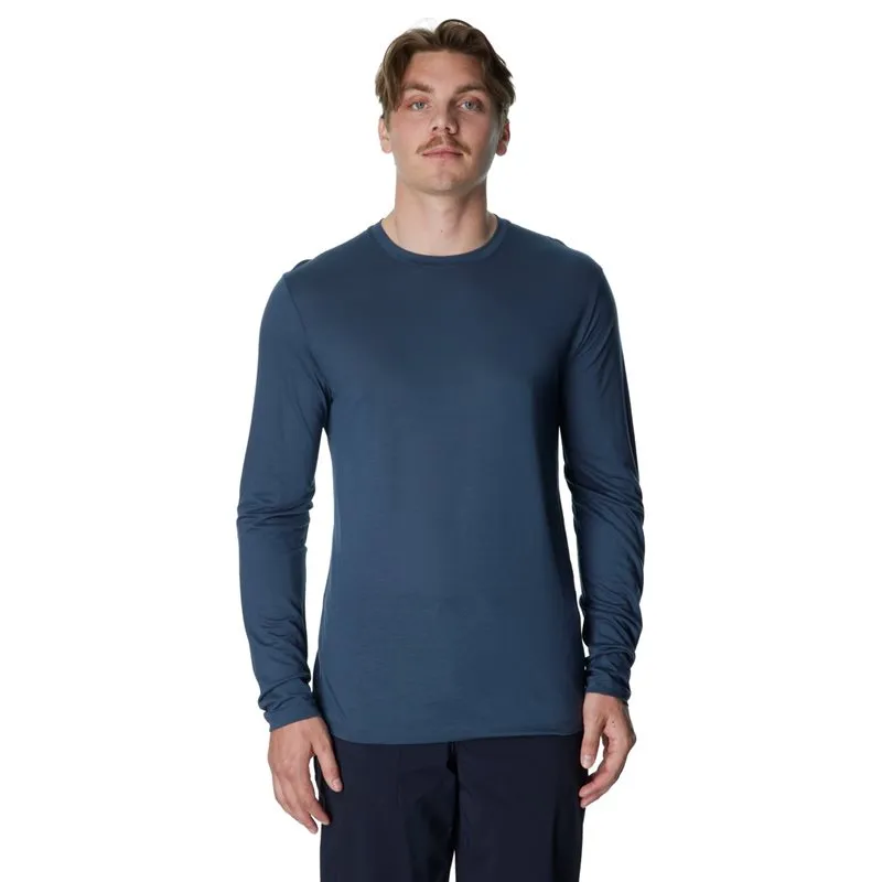 Bild 2 för Houdini M's Tree LS Tee Big Bang Blue - M