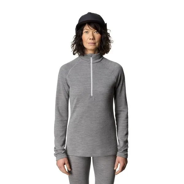 Bild 1 för Houdini W's Desoli Thermal Half Zip, College Gray, XS