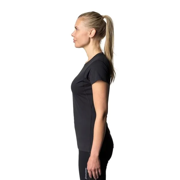 Bild 2 för Houdini W's Pace Air Tee, True Black, S