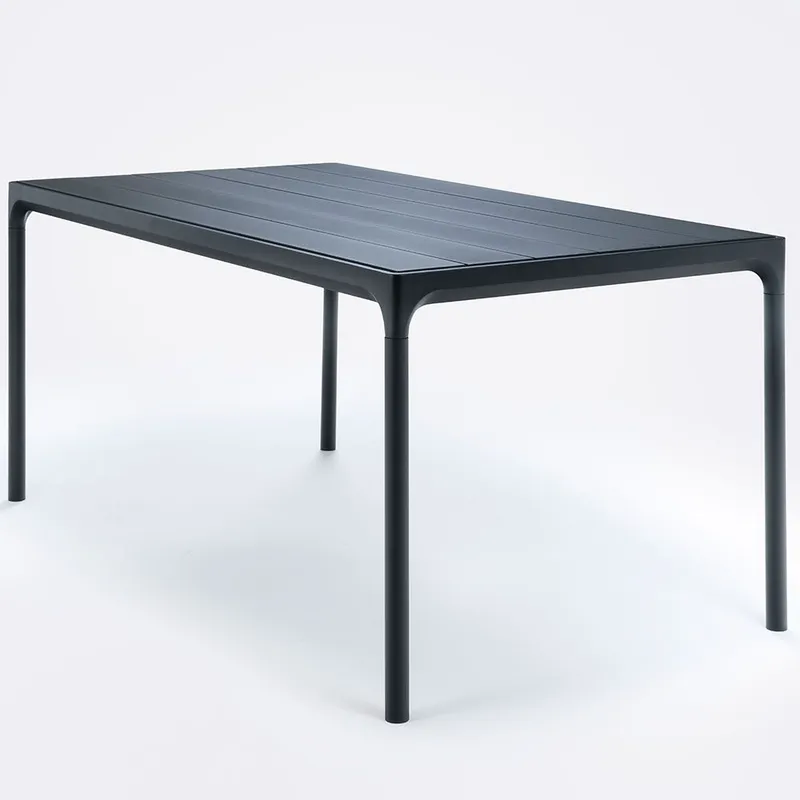 Alternativ bild 0 för Houe, Four matbord 160x90 cm svart aluminium