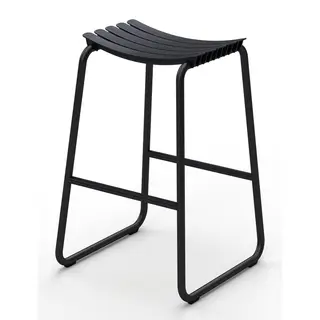 Produktfoto för Houe, Reclips barstol svart aluminium