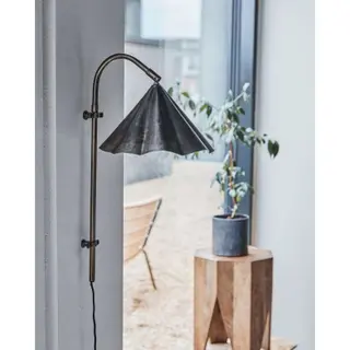 Produktfoto för House Doctor - Flola Vägglampa Ø25 Antique Brown