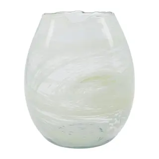 Produktfoto för House doctor - Vase - Jupiter - Vas - Light green - Small - H20 x D17 cm