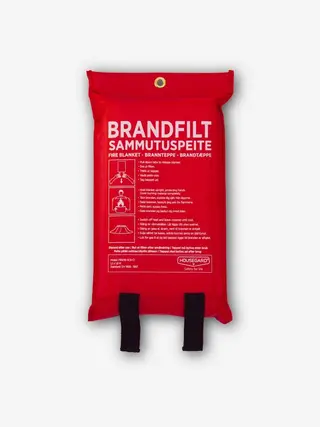 Produktfoto för Housegard Brandfilt med Silikonbeläggning 120x180 cm röd
