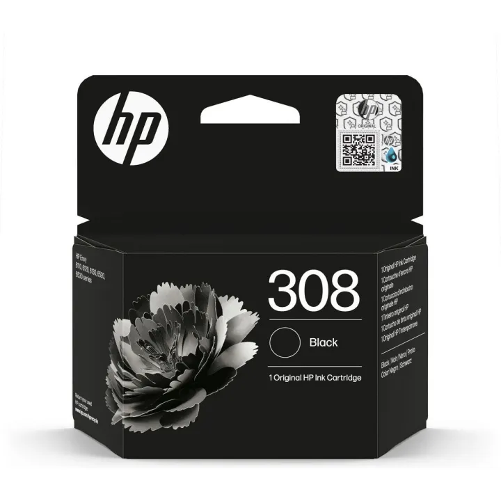 Alternativ bild 0 för HP 308 - Svart - original - bläckpatron