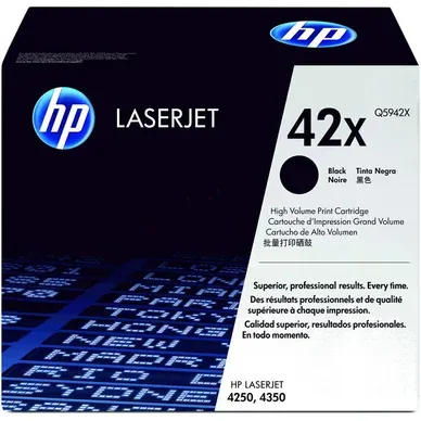 Alternativ bild 0 för HP 42X / Q5942X High Capacity Black Toner - Tonerkassett Svart