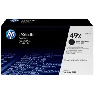 Produktfoto för HP 49XD Tonerkassett Svart