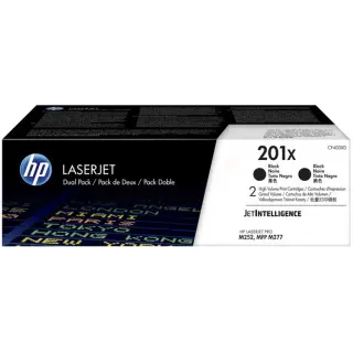 Produktfoto för HP 55X Tonerkassett Svart Twin pack