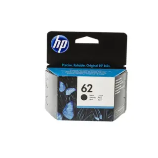 Produktfoto för HP 62 - Svart - original - bläckpatron - för ENVY 55XX, 56XX, 76XX  Officejet 200, 250, 57XX, 8040