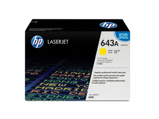 Produktfoto för HP 643A Tonerkassett Gul