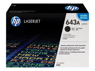 Produktfoto för HP 643A Tonerkassett Svart