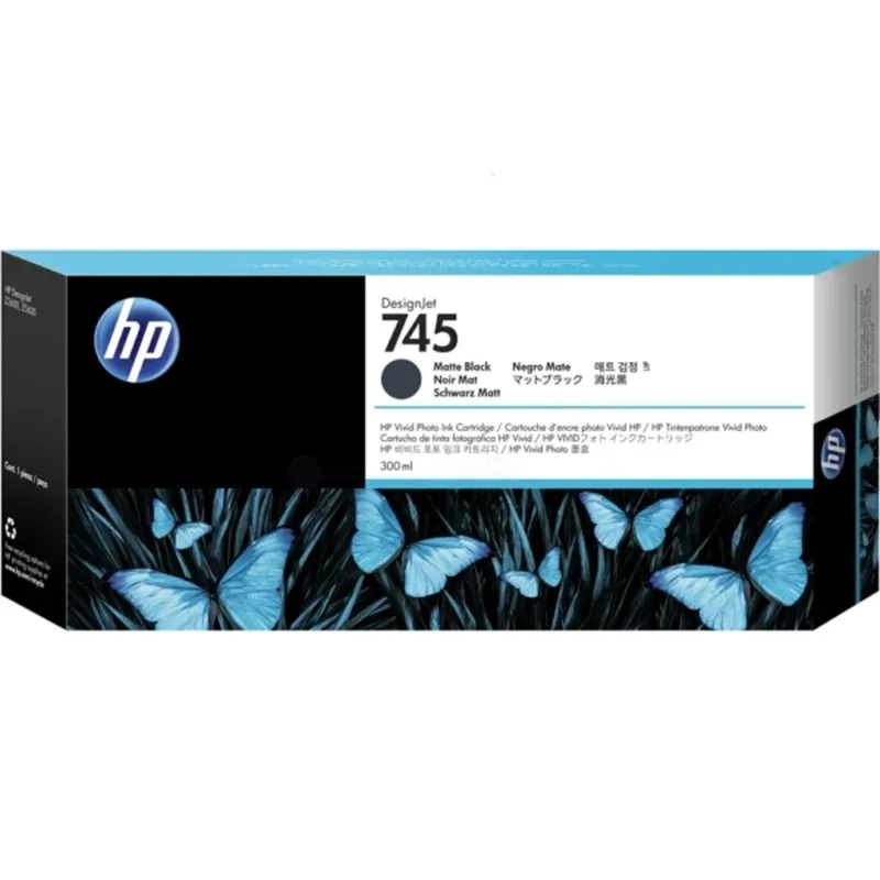 Alternativ bild 0 för HP 745 Bläckpatron Mattsvart