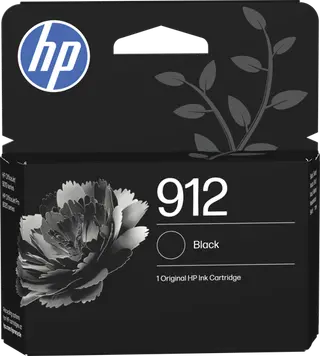 Produktfoto för HP 912 bläckpatron, svart , 8,29 ml