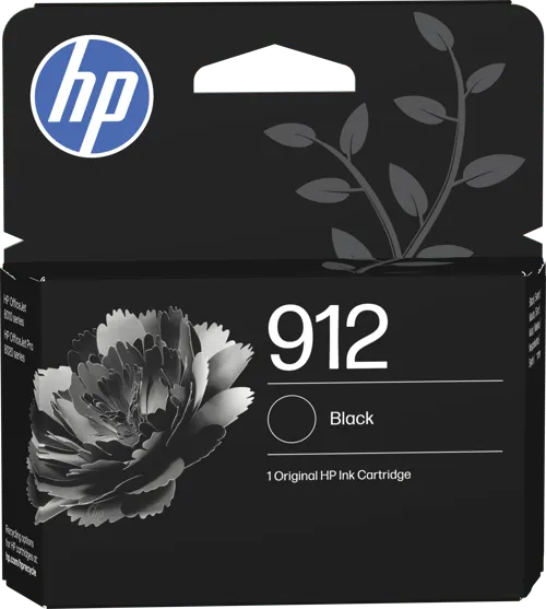 Alternativ bild 0 för HP 912 bläckpatron, svart , 8,29 ml