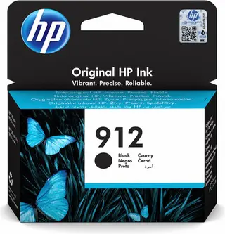 Produktfoto för HP 912 bläckpatron, svart , 8,29 ml