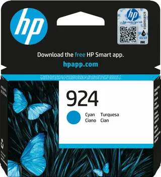 Produktfoto för HP 924 Bläckpatron Cyan