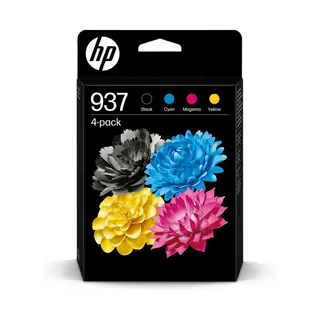 Produktfoto för HP 937 Bläckpatron Multipack BK/C/M/Y