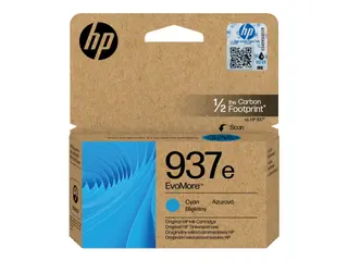 Produktfoto för HP 937e EvoMore - Bläckpatron Blå