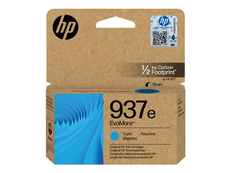 Alternativ bild 0 för HP 937e EvoMore - Bläckpatron Blå